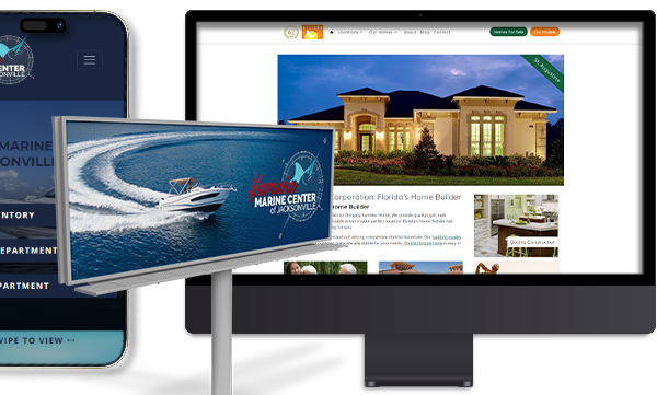 Website design and digital marketing agency for Daytona businesses.