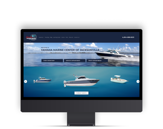 Yamaha Marine Center Website