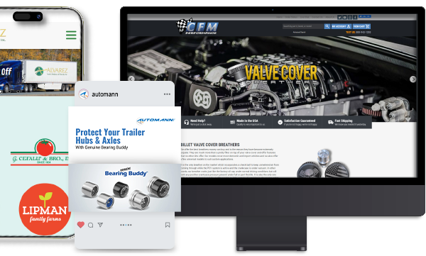 Website design and digital marketing agency for the automotive and trucking industries.