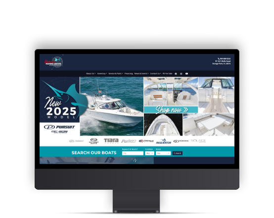 Yamaha Marine Center Website